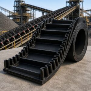 Corrugated Sidewall Conveyor Belt
